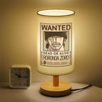Luffy/Zoro petite lampe de table à LED, lampe de chevet, lampe de protection oculaire chaude pour étudiant