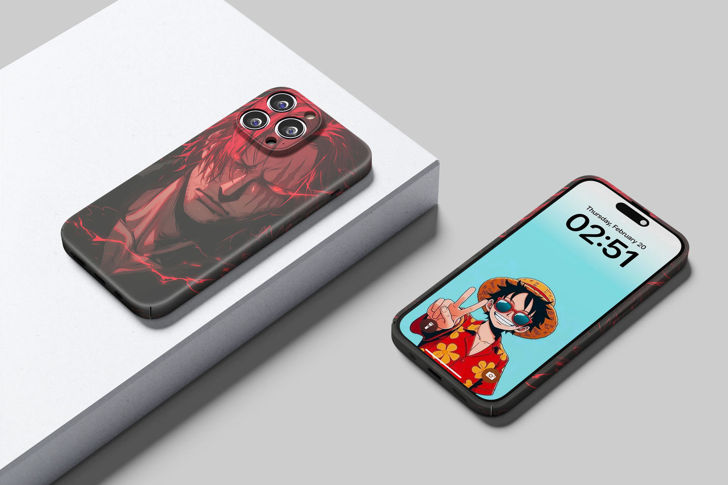 Shanks The Red Emperor type 02 | One Piece 3D Printed Anime Phone Case