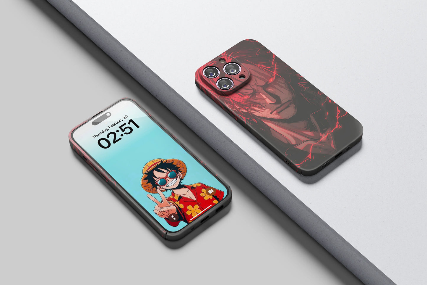 Shanks The Red Emperor type 02 | One Piece 3D Printed Anime Phone Case