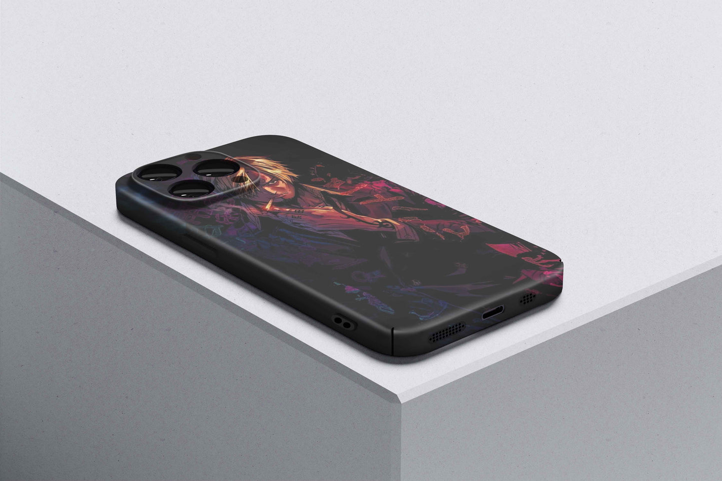 Sanji The Gentleman Of Flames | One Piece 3D Printed Anime Phone Case