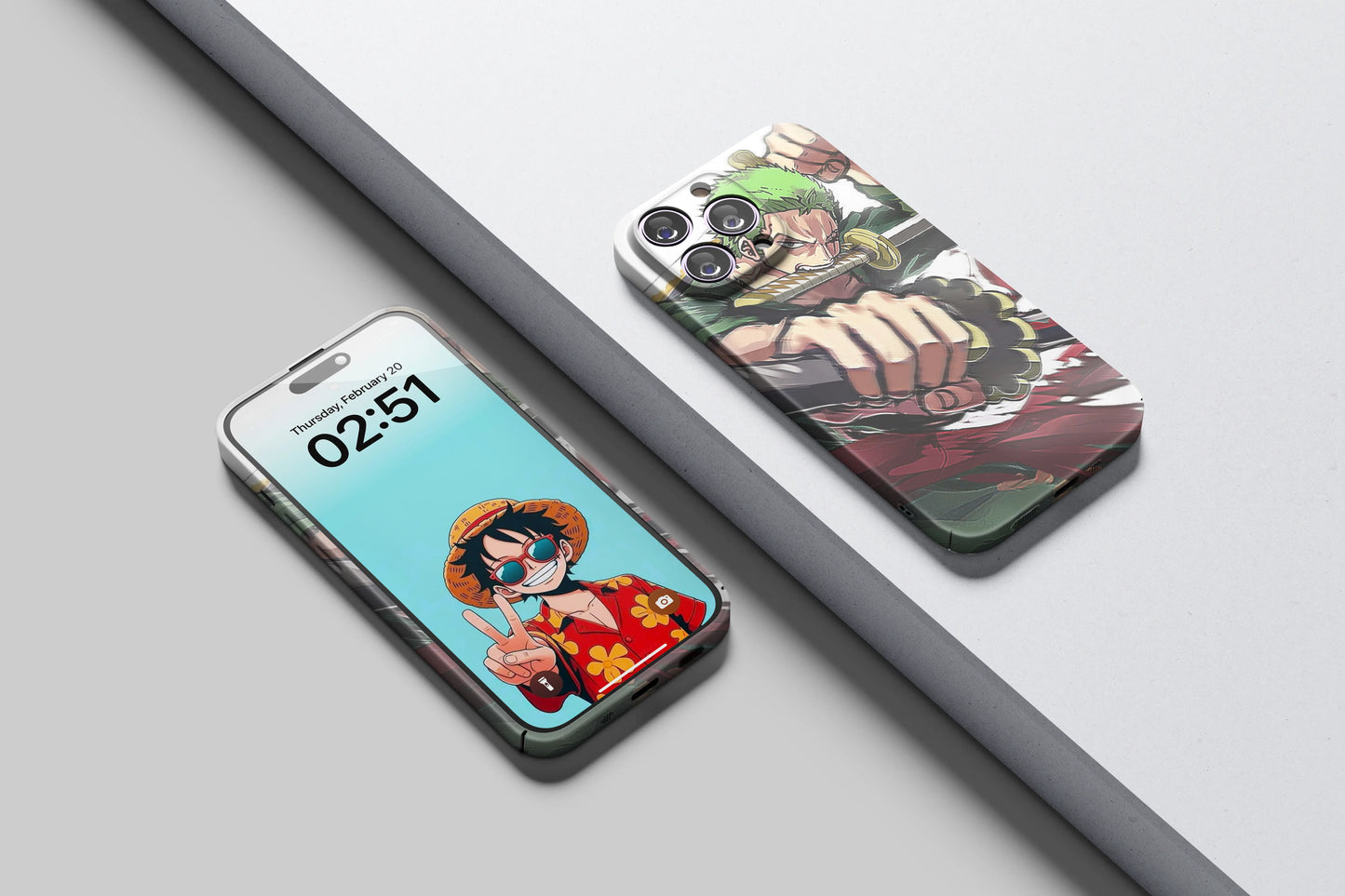 Zoro Three Sword Style | One Piece 3D Printed Anime Phone Case