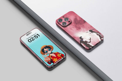 Garp & Kuzan Frozen Bond | One Piece 3D Printed Anime Phone Case