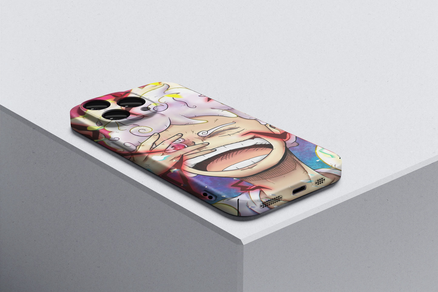 Gear 5 Luffy's Joy Power | One Piece 3D Printed Anime Phone Case
