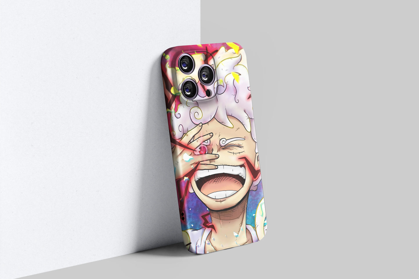 Gear 5 Luffy's Joy Power | One Piece 3D Printed Anime Phone Case