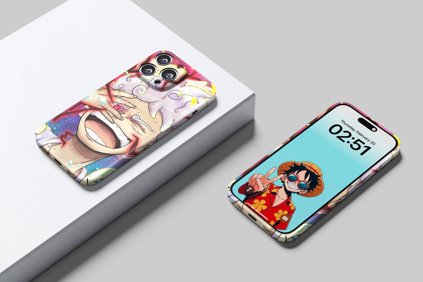 Gear 5 Luffy's Joy Power | One Piece 3D Printed Anime Phone Case