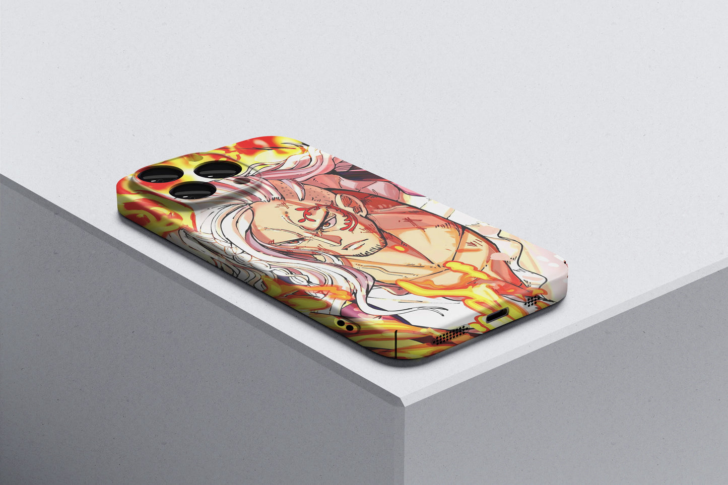 King The Wildfire | One Piece 3D Printed Anime Phone Case