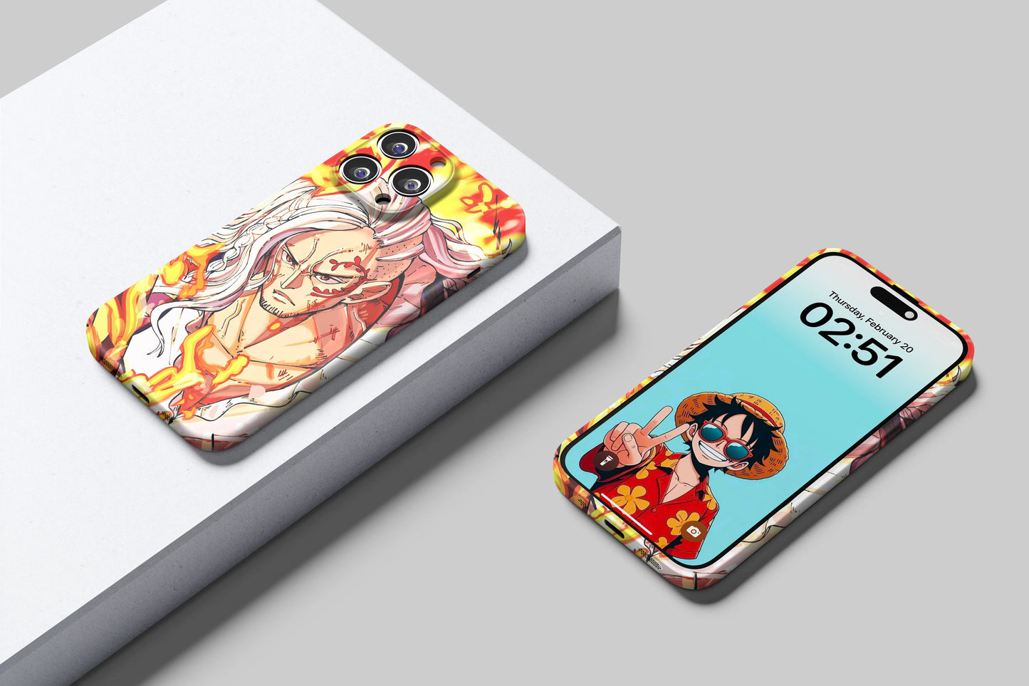 King The Wildfire | One Piece 3D Printed Anime Phone Case