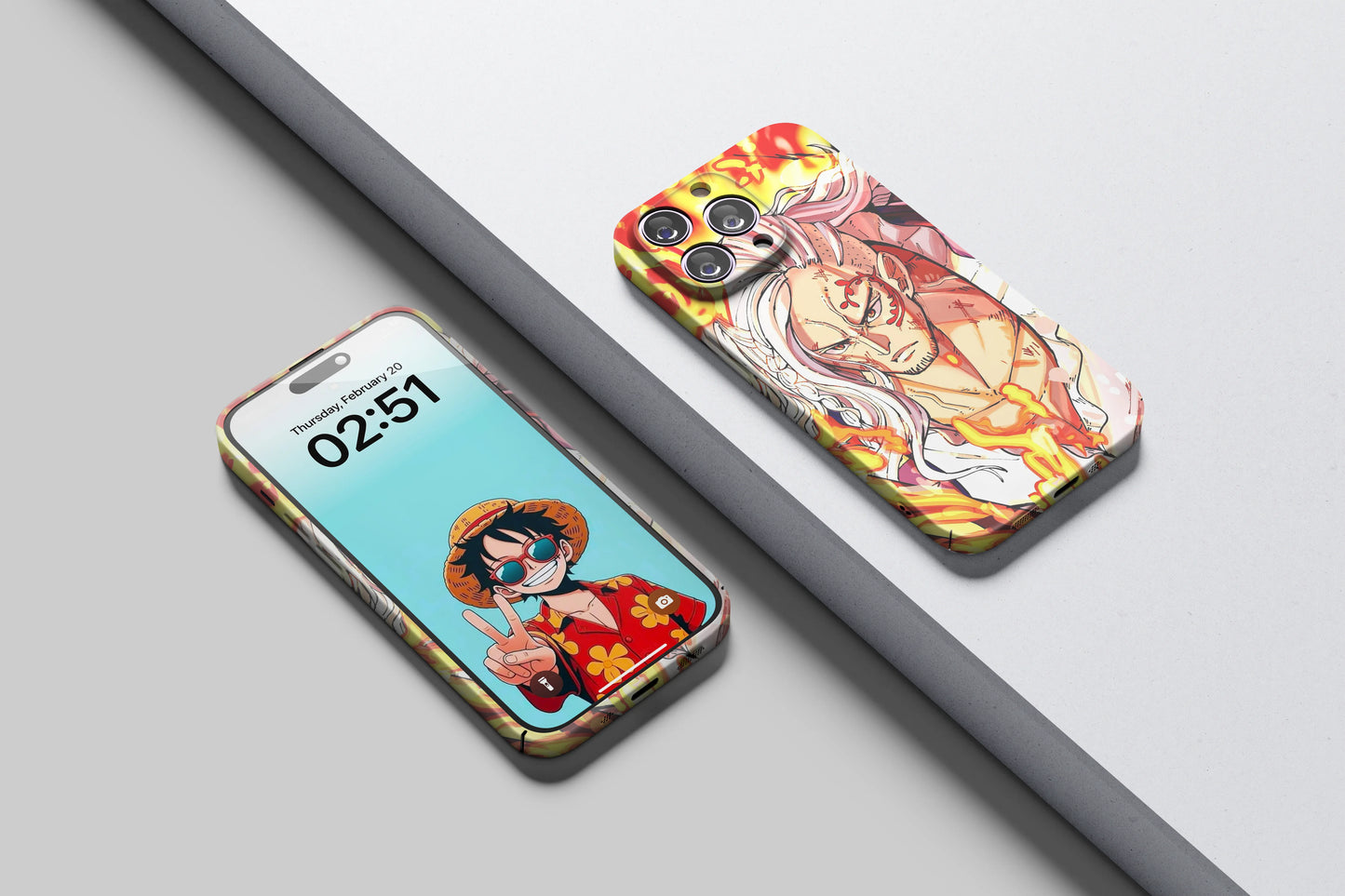 King The Wildfire | One Piece 3D Printed Anime Phone Case