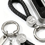 ONE PIECE Luffy Wanted Keychain with Mini Knife | Anime Bounty Tag Gift Set