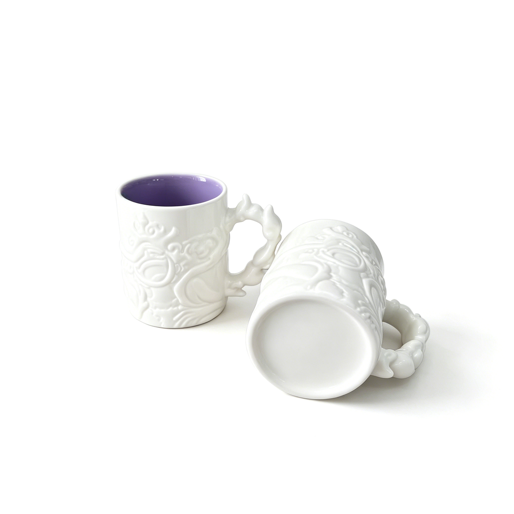 One Piece Luffy Gear 5 Embossed Ceramic Mug - Anime Coffee Cup with 3D Handle