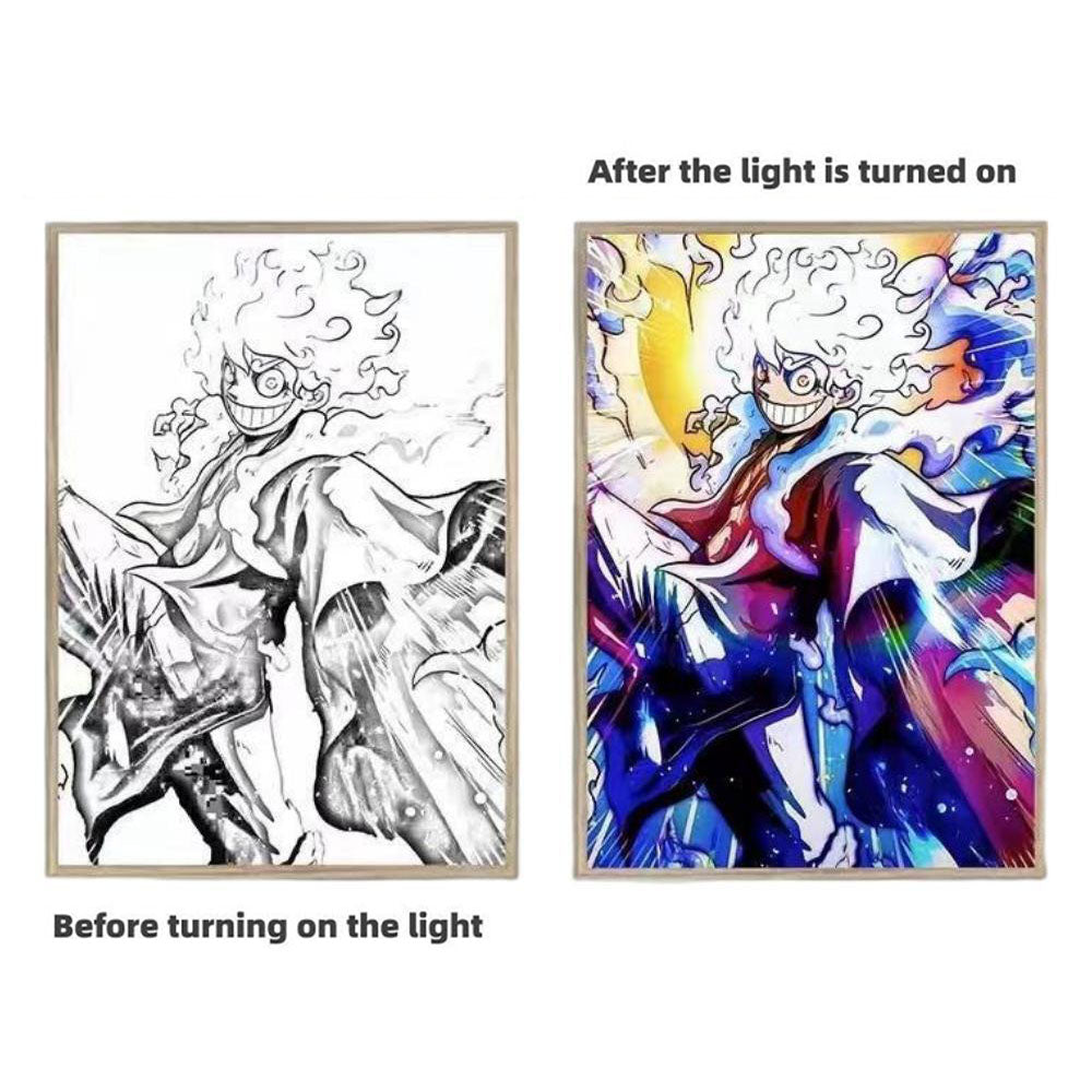 Peinture décorative Nika Luffy trois couleurs lumineuses
