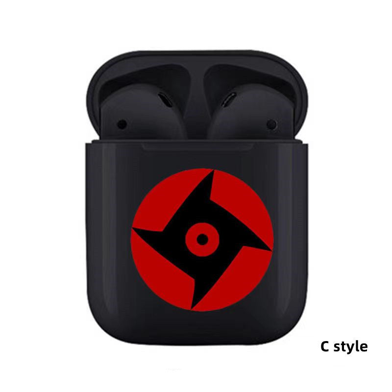 Écouteurs sans fil Bluetooth authentiques en forme de kaléidoscope ronds (Bluetooth 5.0)