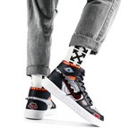 Baskets montantes Naruto Pain Yahiko Anime, chaussures streetwear décontractées à motif Akatsuki