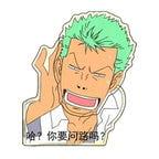 Ornement de tableau de bord Luffy/Zoro/Sanji en forme de figurine à tête branlante