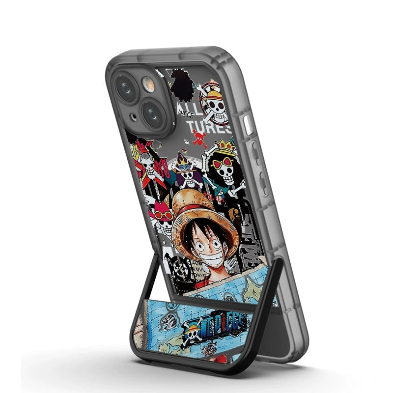Coque de téléphone antichoc en silicone Nika Luffy pour iPhone