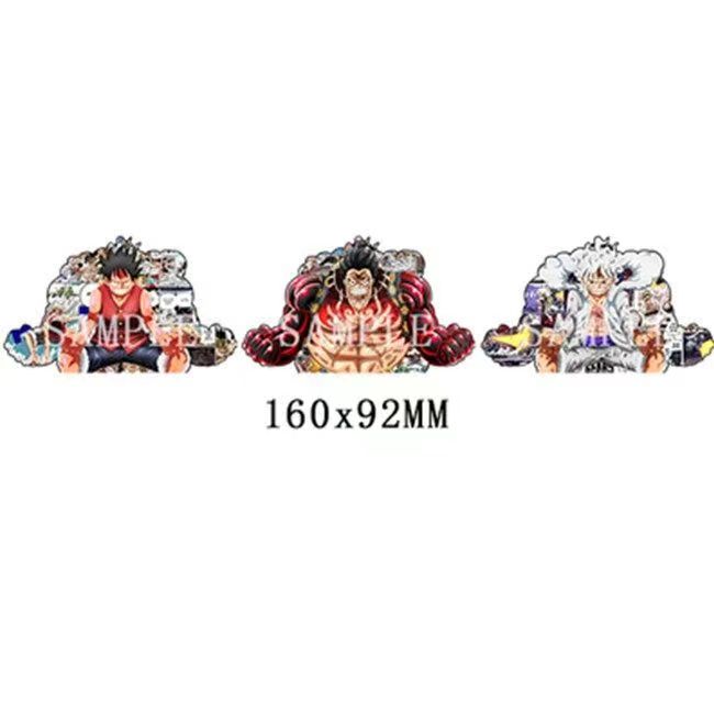 Autocollants 3D dégradés Luffy/Zoro/Nami