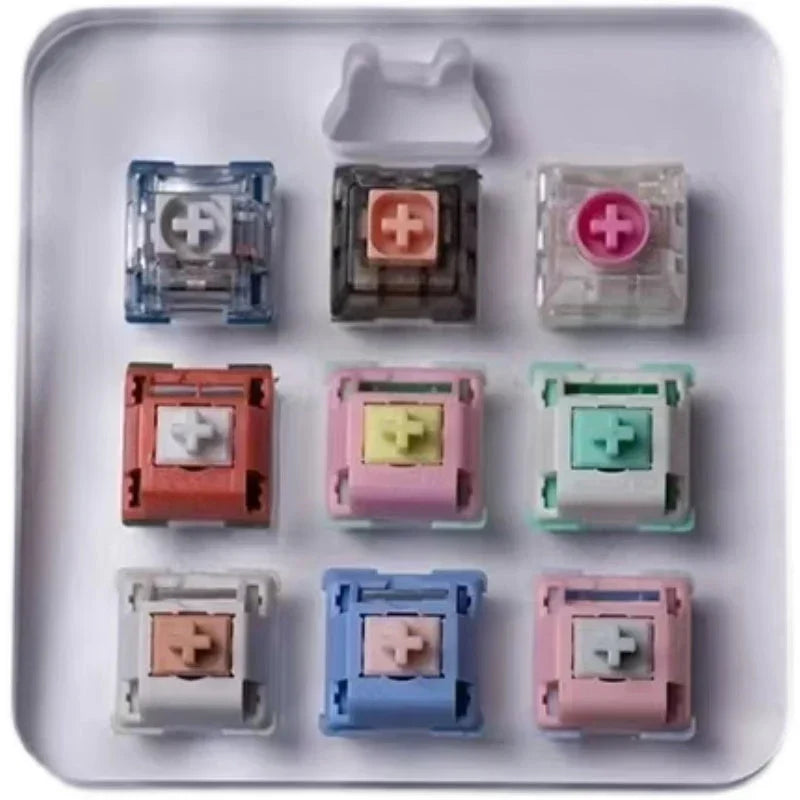 Capuchon de clavier mécanique créatif et transparent, de une à sept étoiles