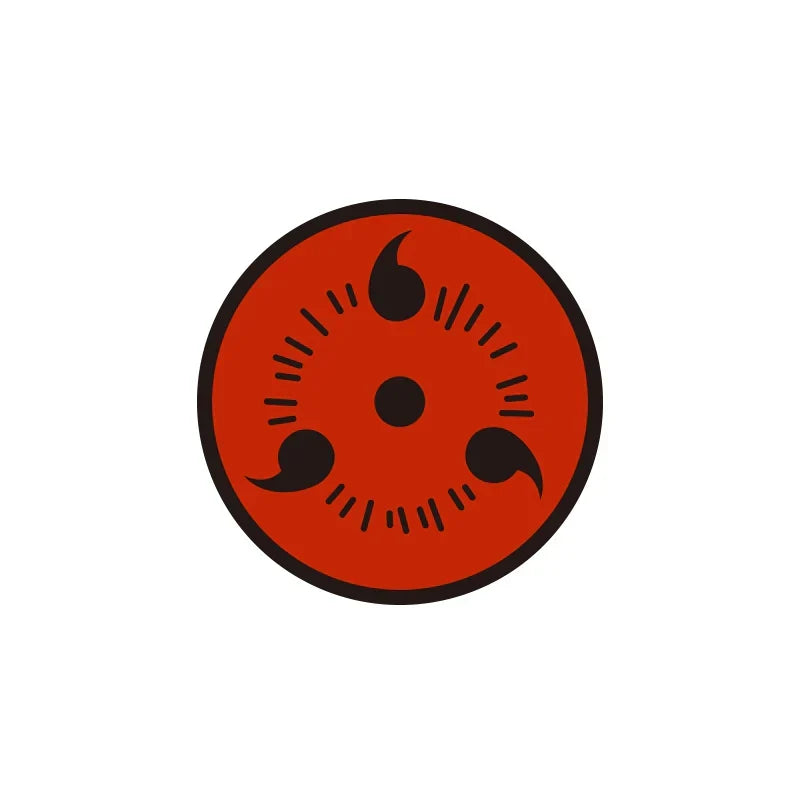 susuke/itachi/kakakshi Metal Badge Collection Mangekyou Sharingan