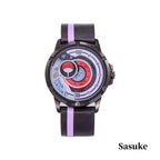 Montre Boruto/Sasuke/Sarada Montre étanche à trois degrés Montre Sharingan