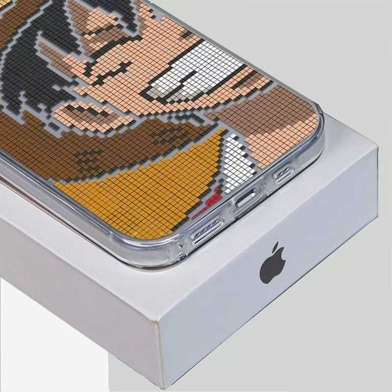 Coque de téléphone Luffy raffinée en silicone anti-choc pour iPhone