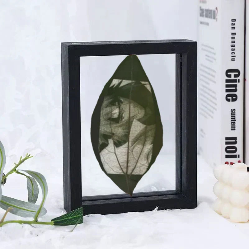 Minato modélisation beau dessin animé art souvenir feuilles sculptées