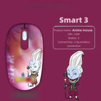 Souris sans fil 2,4 G Son Goku/Frieza/Whis/Beerus pour jeux de bureau