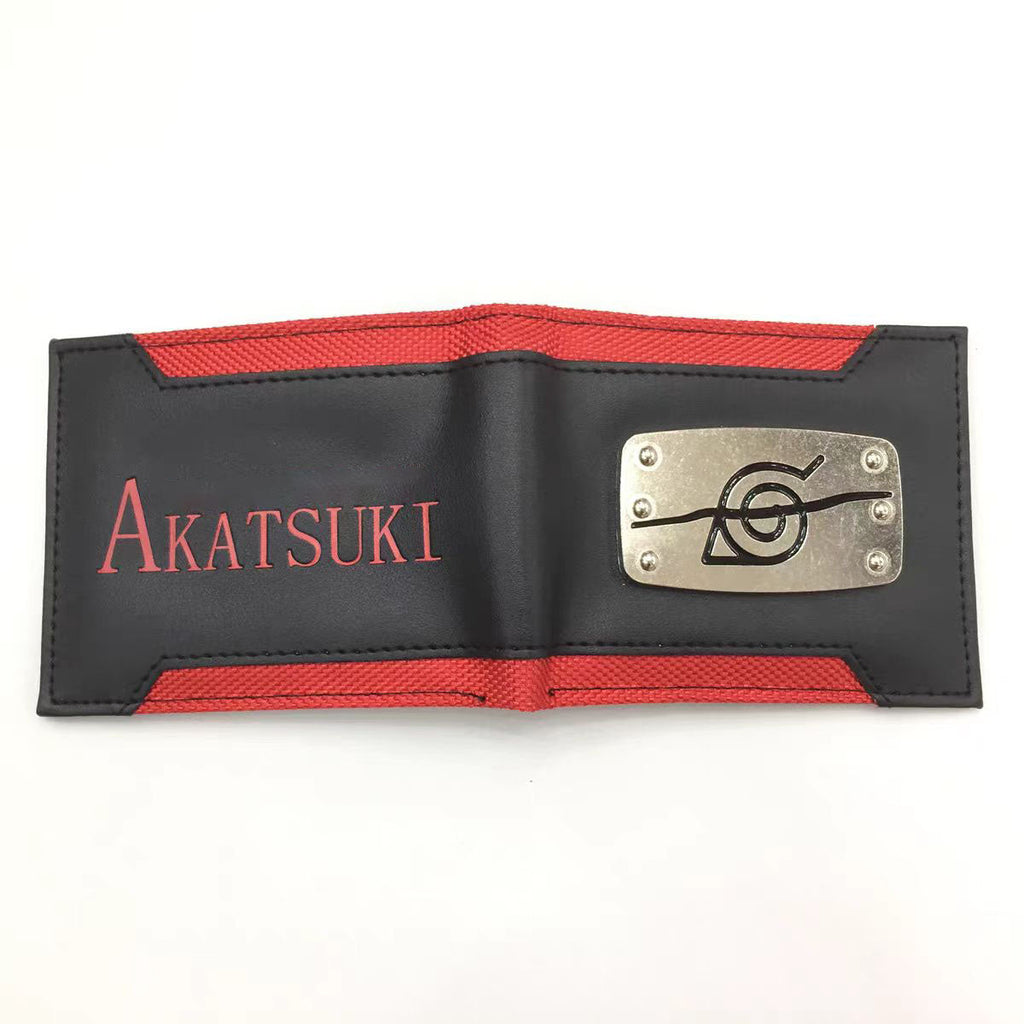 Portefeuille Uchiha Itachi à la mode et exquis, cuir de qualité, compartiments raisonnables, style de rangement pratique
