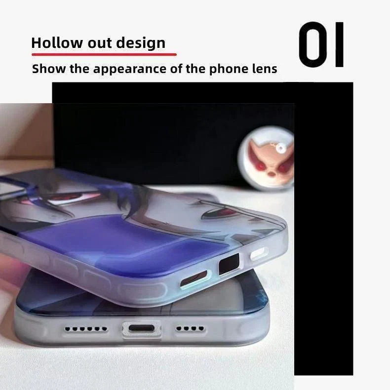 Sasuke/Kakashi iPhone Beautiful Trend silicone anti-collision case