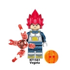 Jouet de construction en blocs à assembler Son Goku/Vegeta Super Saiyan 4