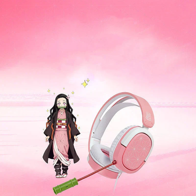 Casque de jeu Kamado Tanjirou/Kamado Nezuko
