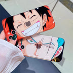 Luffy/Zoro iPhone silicone crash-resistant phone case