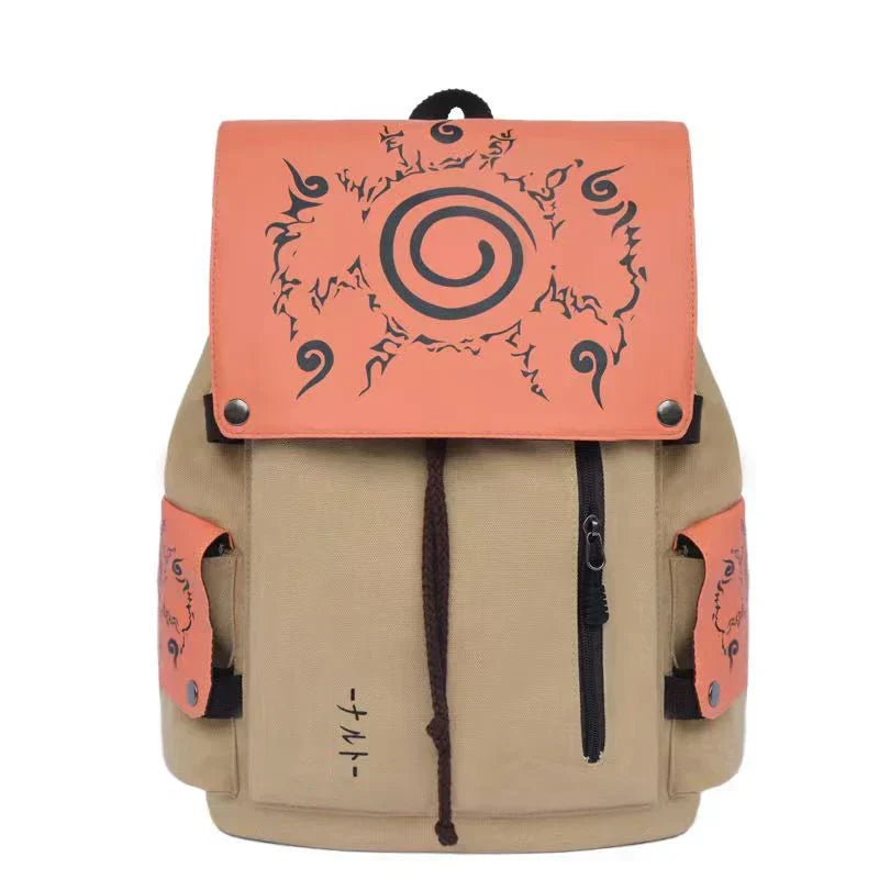 Sac à dos grande capacité Uzumaki robuste