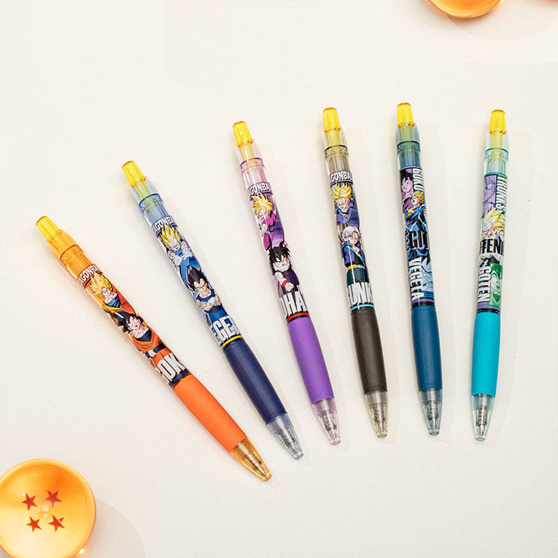 Stylo bille Goku/Vegeta Cool Push - Ressentez la puissance de l'anime en écrivant