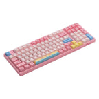 Clavier mécanique rose One Piece Chopper, clavier de jeu rétroéclairé RVB 108 touches