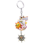 Mille Sunny/Going Merry Porte-clés exquis en forme de bateau pirate, suspensions pour voiture
