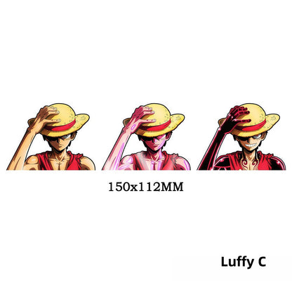 Luffy / Zoro / Nami 3D Gradient Stickers