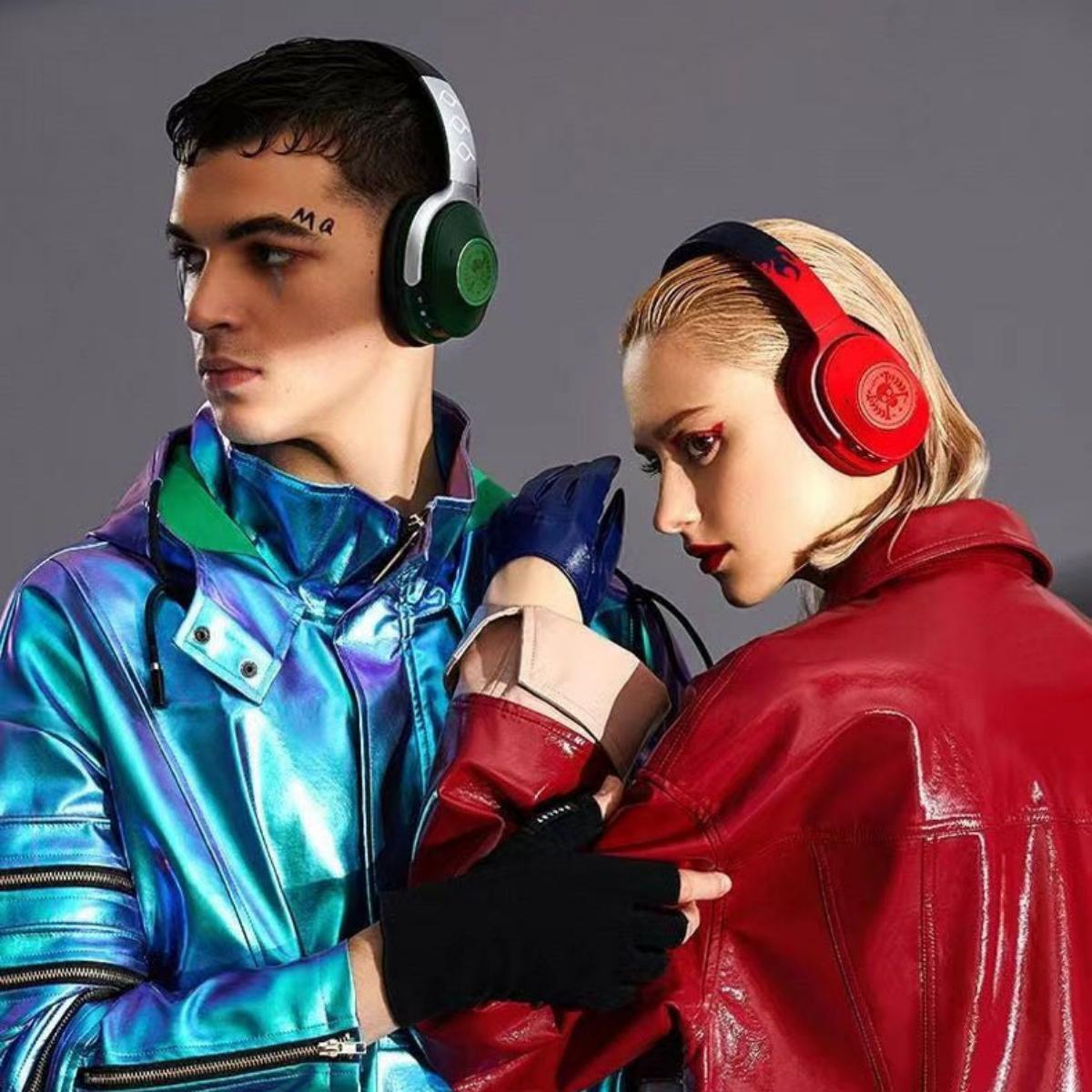 Casque Bluetooth à réduction de bruit Luffy/Zoro 20e anniversaire