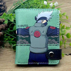 Portefeuille en cuir exquis Sasuke/Itachi/Kakashi avec design grande capacité et excellente qualité