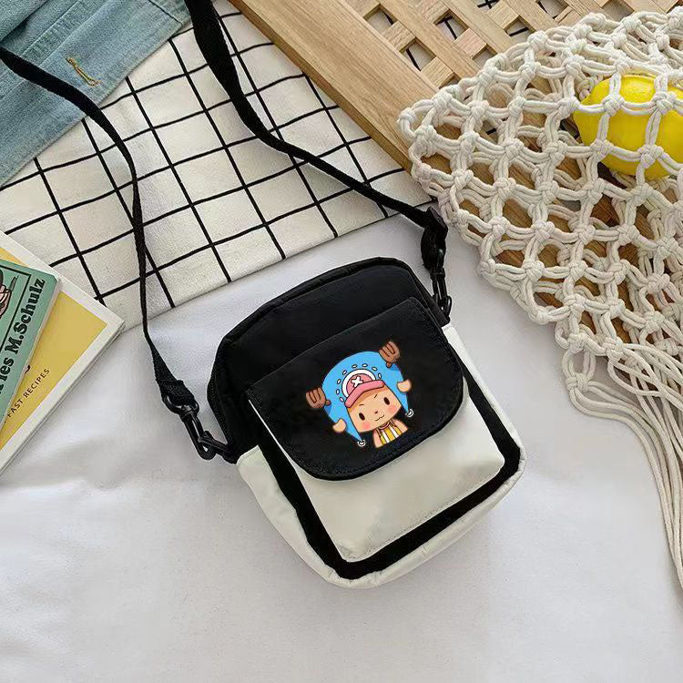Sacs à dos style Luffy/Chopper/Zoro, raffinés et esthétiques