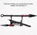 Kakashi/Sasuke Kunai Stylo neutre Kunai en alliage métallique Papeterie Fournitures scolaires