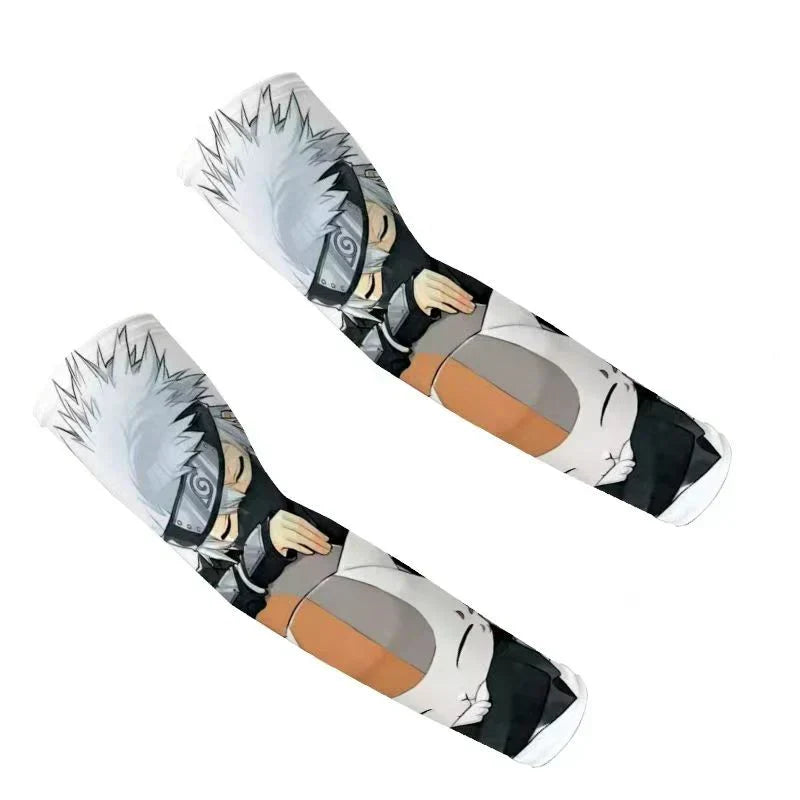 Manchon de cyclisme Kakashi/Itachi/Pain, manchon de protection solaire sport d'été en plein air, manchon de glace, protège-bras