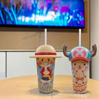 Gobelet à boisson fraîche Luffy/Chopper Cola