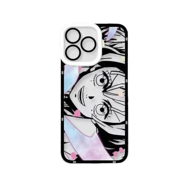 Coque de téléphone antichoc en silicone tendance exquise Tanjirou/Mitsuri/Muichirou Apple
