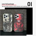 kakashi/uzimaki Apple exquisite Trend Silicone Anti-collision phone case electrosilvering