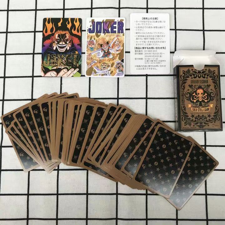 Jeu de cartes Mandat d'arrêt Luffy/Zoro/Chopper