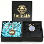 One Piece Necklace & Devil Fruit Enamel Pin Set | Anime Jewelry Gift Box