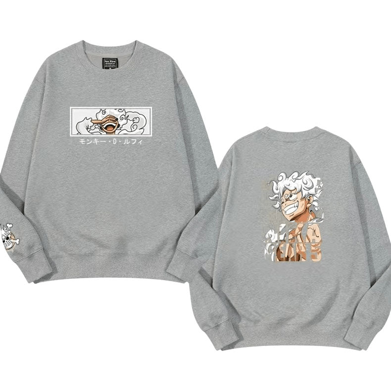 Nika Luffy mode confortable ample chaud manches longues vêtements