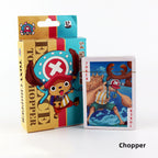 Cartes à jouer Luffy/Zoro/Chopper One Piece mandat d'arrêt