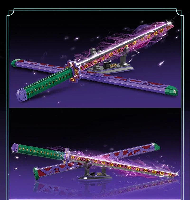 Kokushibo lumineux Bloc de construction 782 pièces modèle jouets