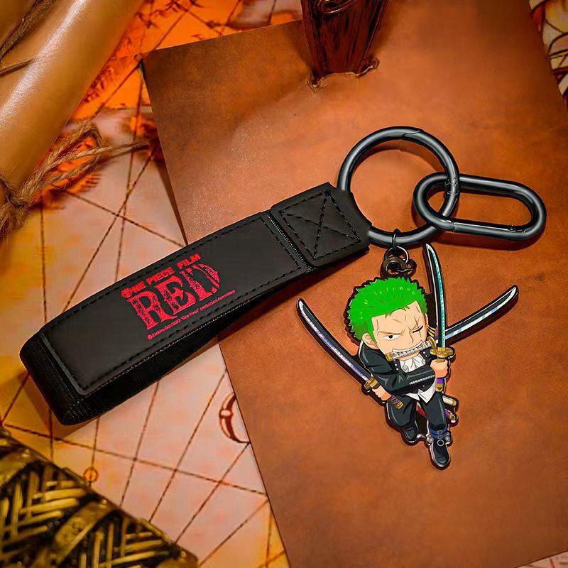Luffy/Zoro/Shanks/Nami RED super porte-clés accessoire BOÎTE MYSTÈRE